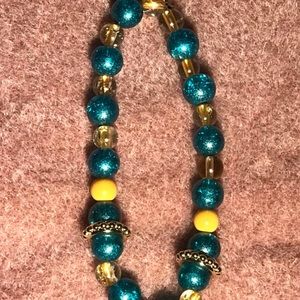 Metaphysical lucky bead “wealth “ bracelet